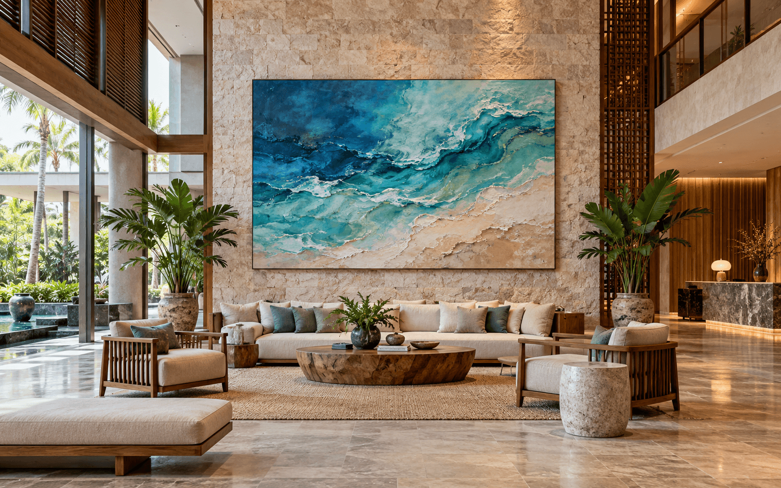 Bộ tranh canvas 180 phòng cho khách sạn Hoàng Lan Riverside – ảnh 1