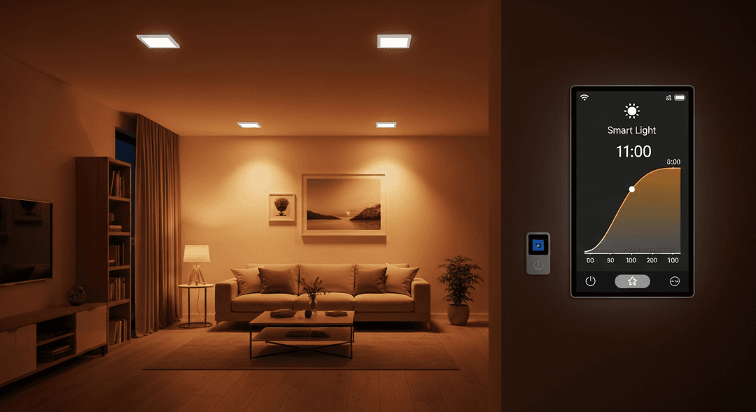 Minh họa: 6. Human Centric Lighting (HCL) – Ánh sáng vì sức khỏe con người