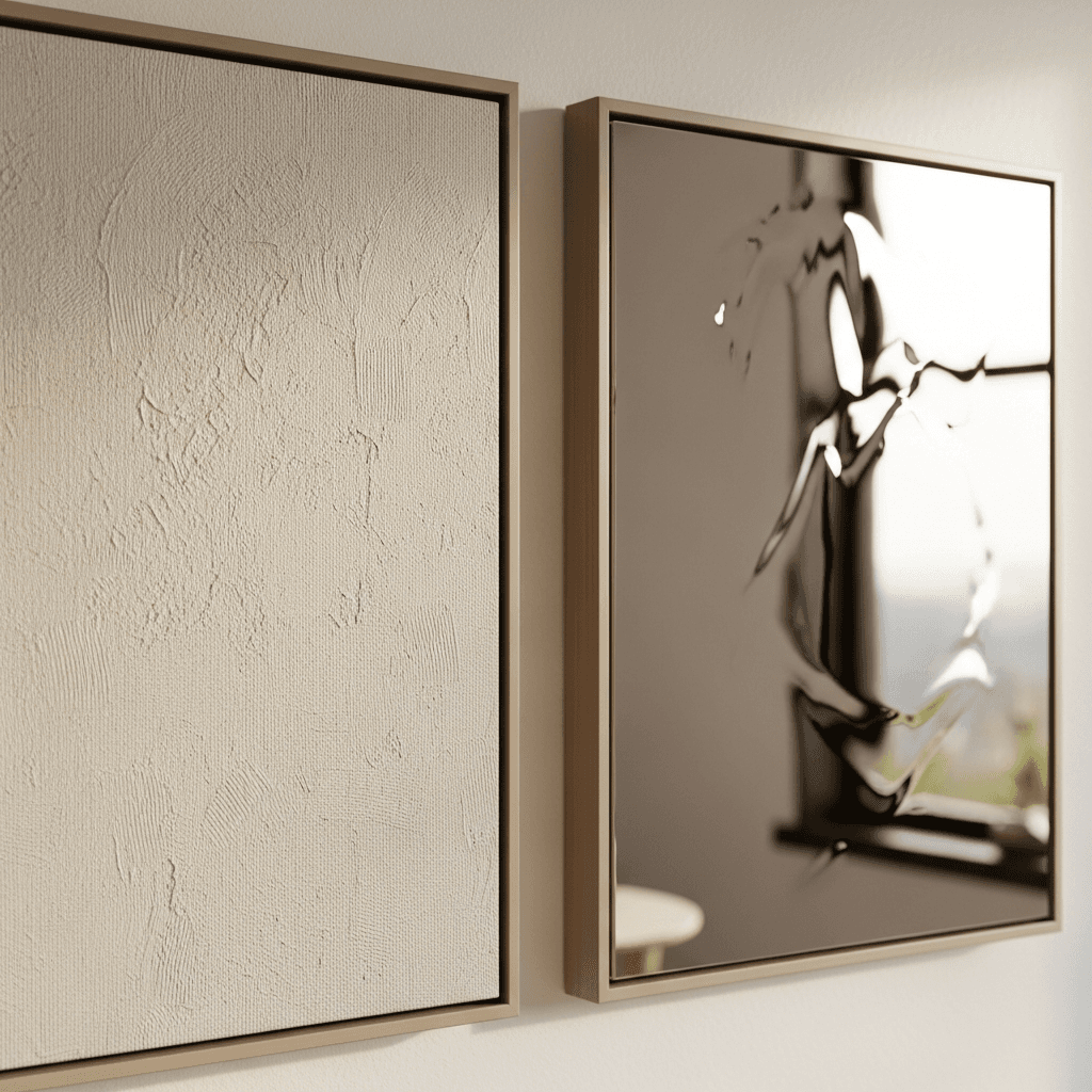 Minh họa: Đặt lên bàn cân: Canvas và Tráng Gương khác nhau ở đâu?