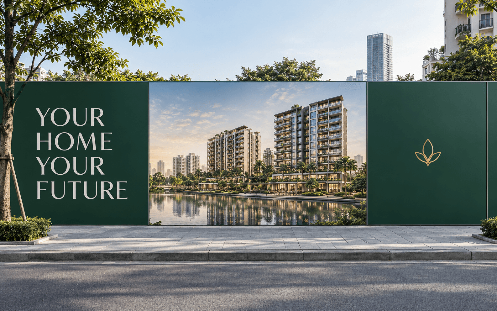 Rào quây công trình tấm phẳng 1.200 m cho khu đô thị Sky Garden – ảnh 2
