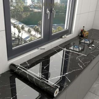 Giấy Decal Dán Bếp Vân Đá Hiện Đại , Decal Chống Dầu Mỡ, Dán Tường Bếp, Chống Nước , Dễ Lau Chùi – HeMy Decor