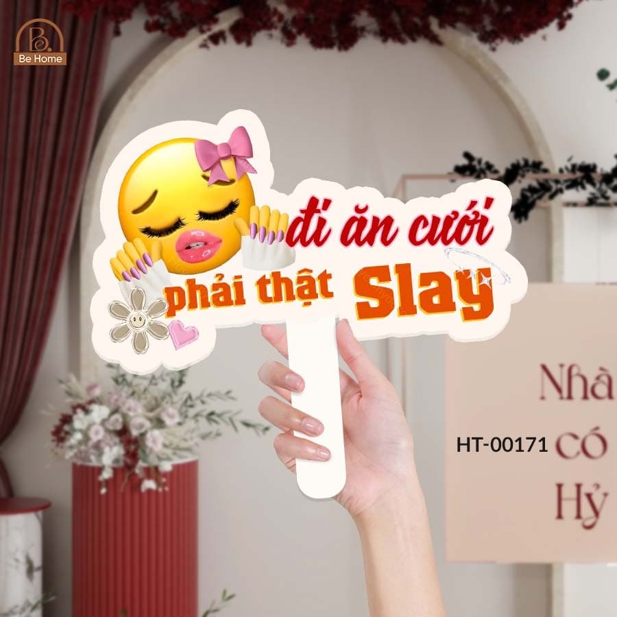 Hashtag Cưới Hỏi Mẫu Mới Sẵn Tay Cầm Chụp Ảnh Đám Cưới, Đám Hỏi
