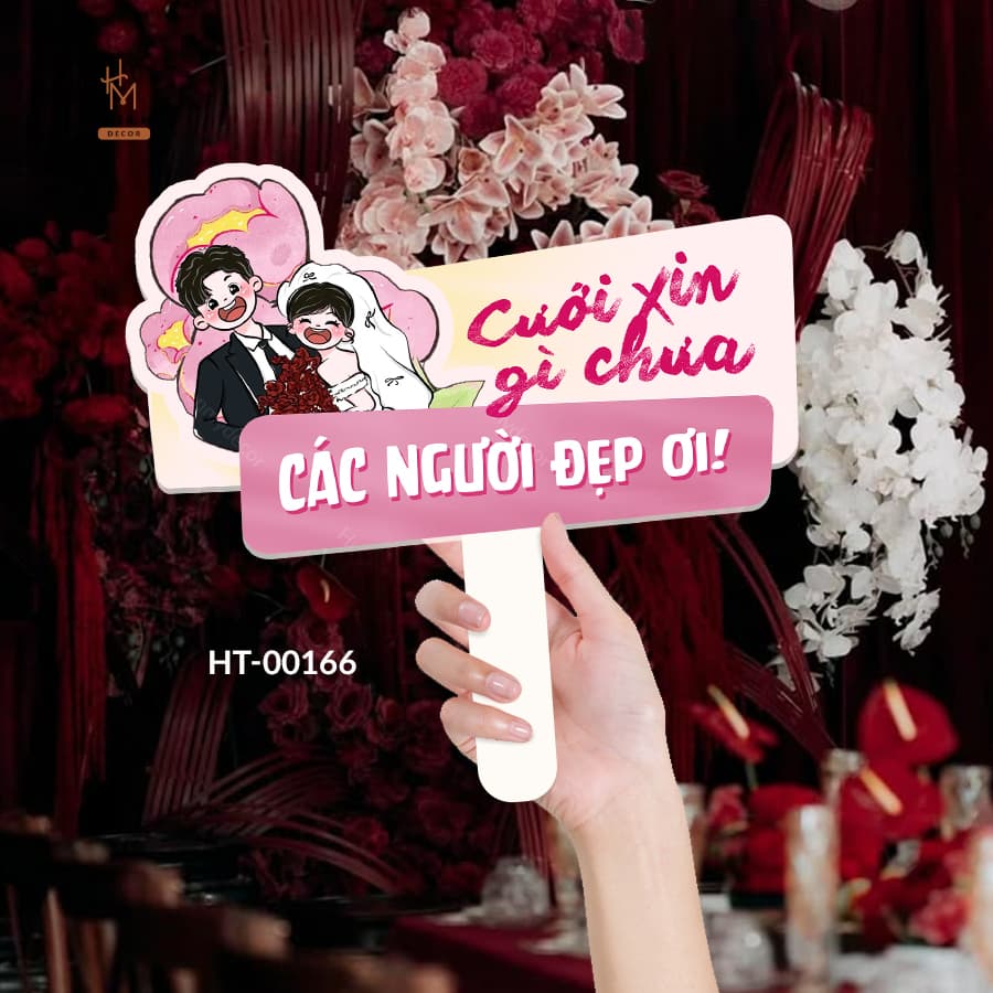 Hashtag Cưới Hỏi Có Tay Cầm, Chụp Ảnh Đám Cưới, Đám Hỏi