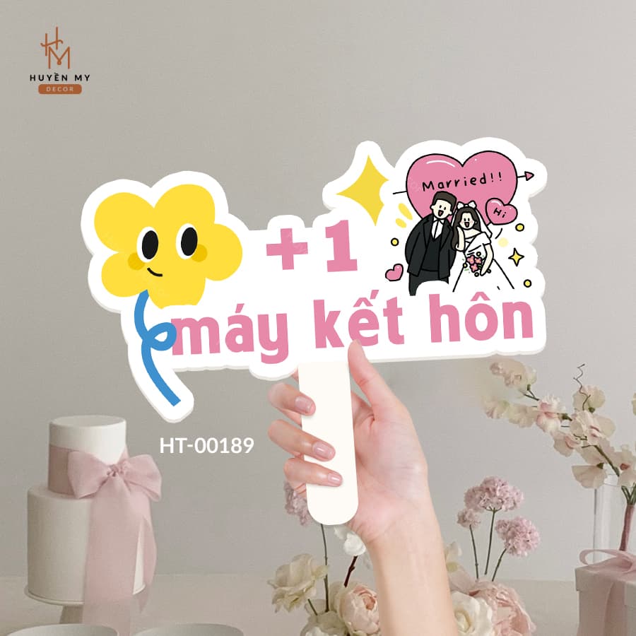 Hashtag Cưới Hỏi Có Sẵn Tay Cầm Chụp Ảnh Đám Cưới, Đám Hỏi – ảnh 2