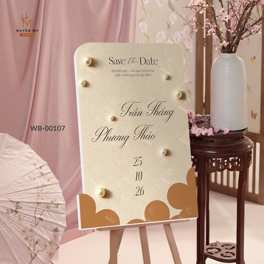 Bảng Chào Tiệc Cưới Cao Cấp, Trang Trí Đám Hỏi, Đám Cưới, Mẫu Sang Trọng
