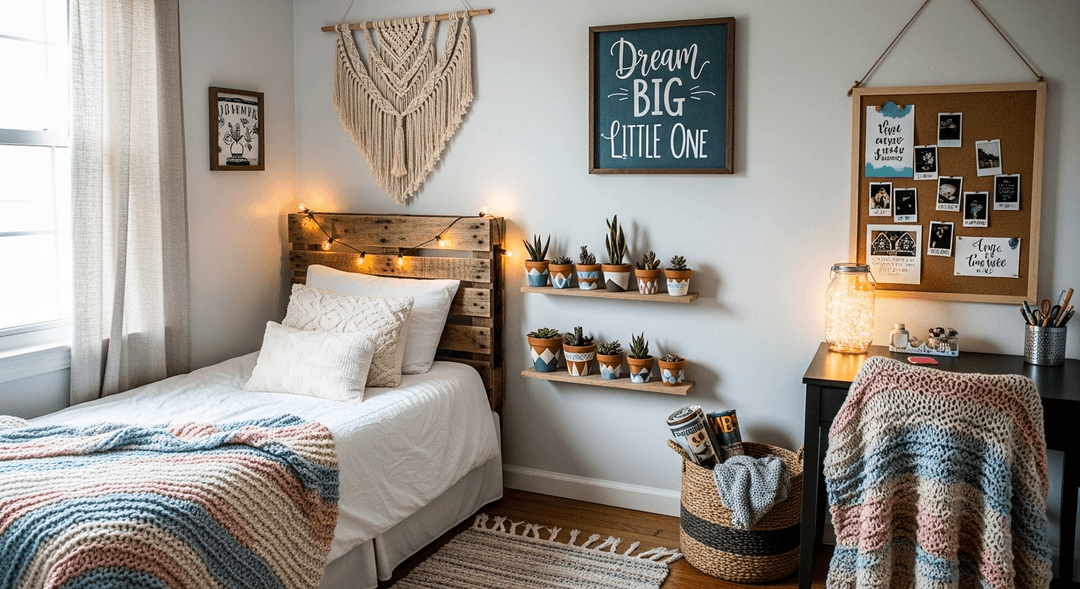 Minh họa: Bí quyết 4: Cá nhân hóa không gian với đồ decor handmade