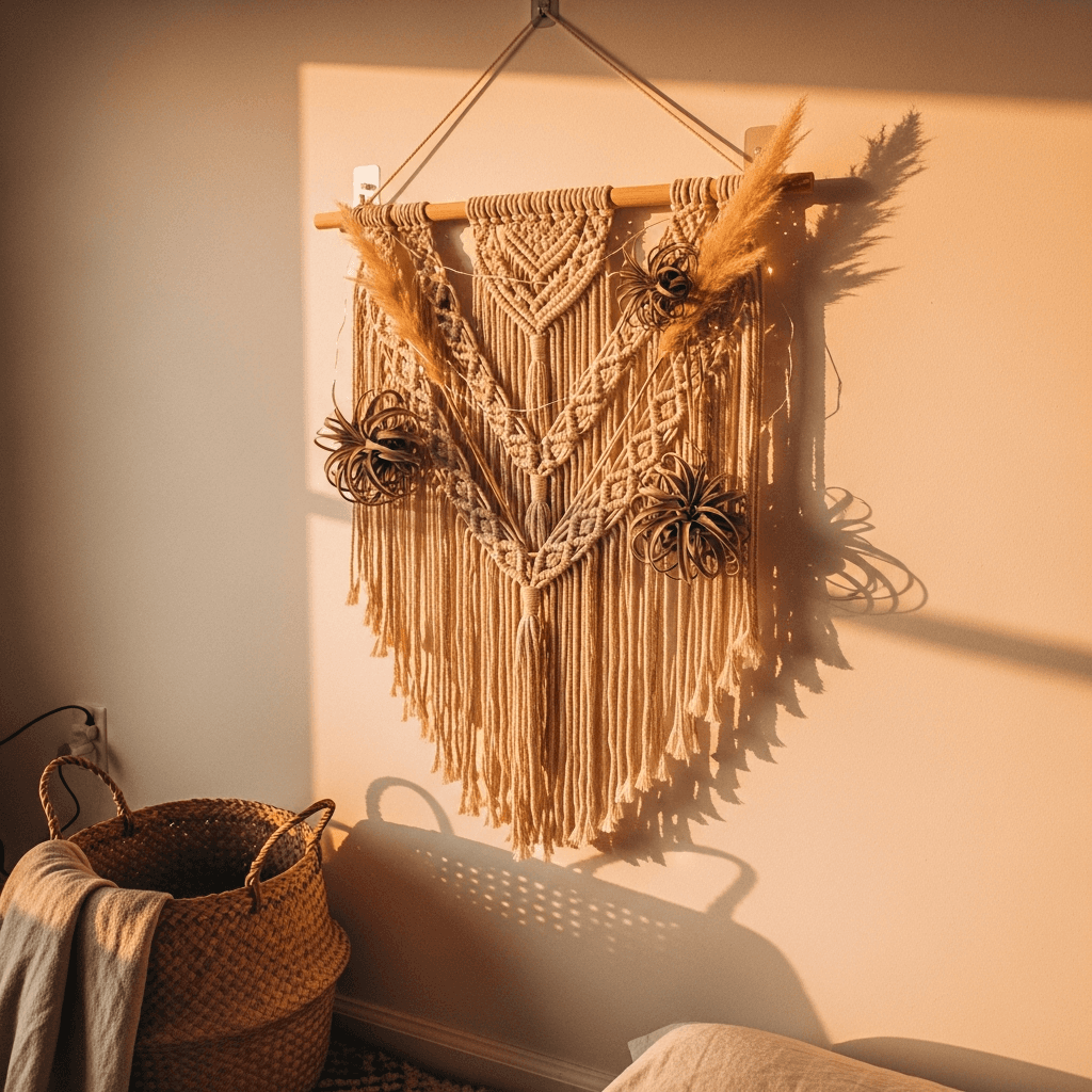 Minh họa: Ý tưởng decor handmade nhẹ tênh cho nhà thuê