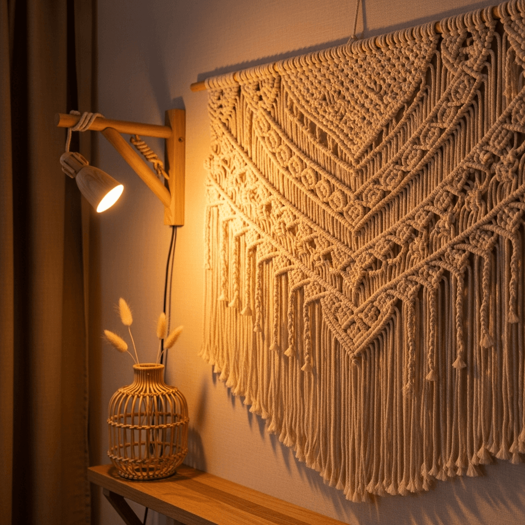Minh họa: Cảm hứng chiếu sáng riêng cho tranh handmade và DIY