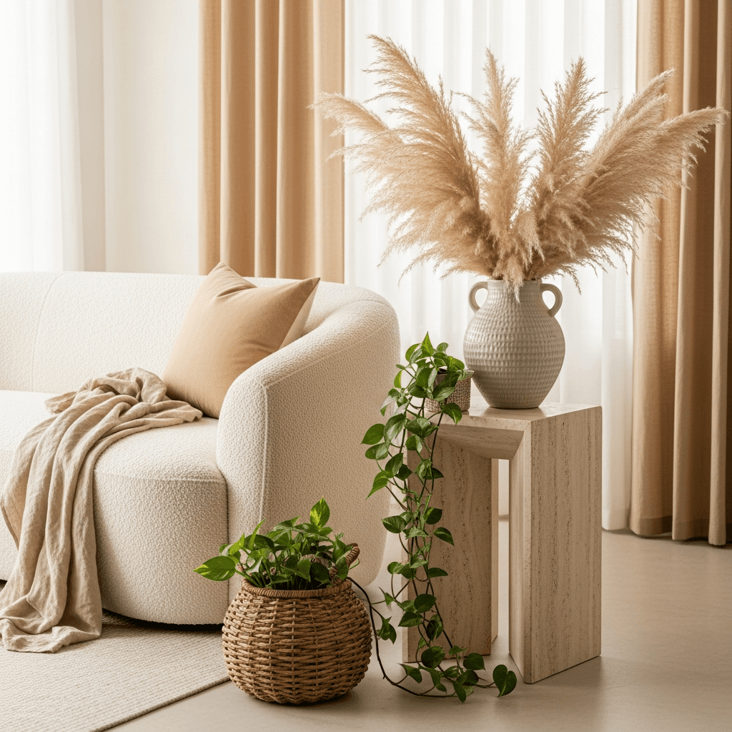 Minh họa: 2. Organic Modern — Đưa thiên nhiên vào nhà một cách tinh tế