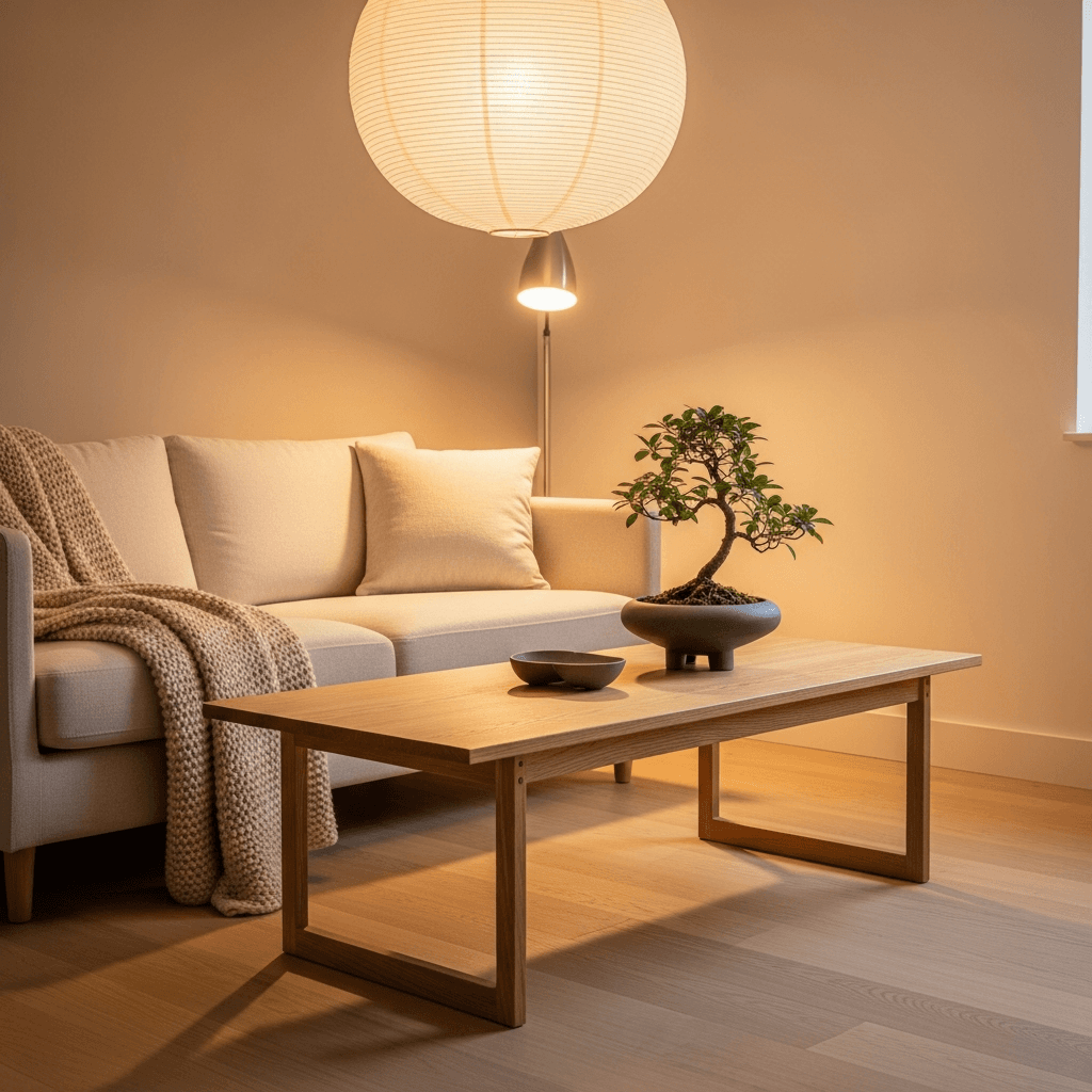 Minh họa: 1. Japandi — Sự giao thoa tinh tế giữa Zen Nhật Bản và Hygge Bắc Âu