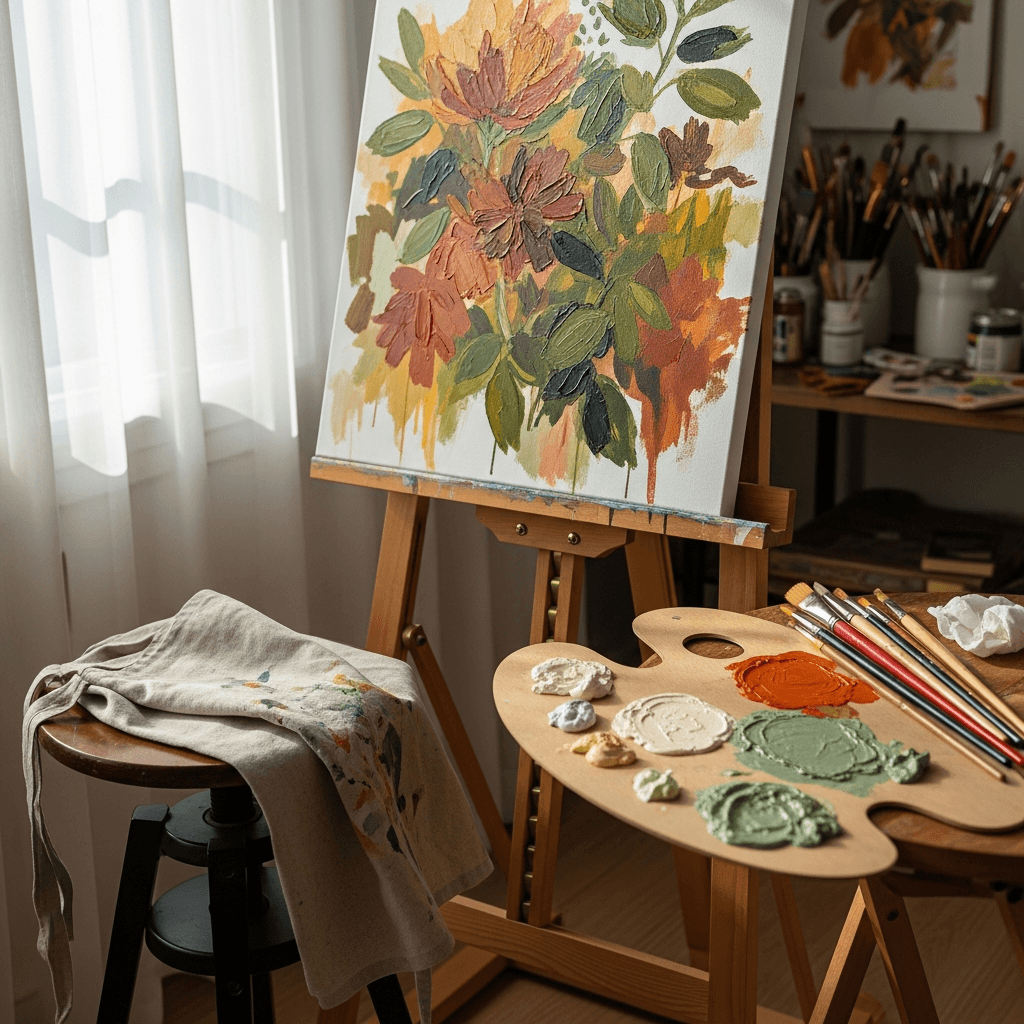 Minh họa: Yếu tố 'Handmade' và câu chuyện đằng sau mỗi bức tranh